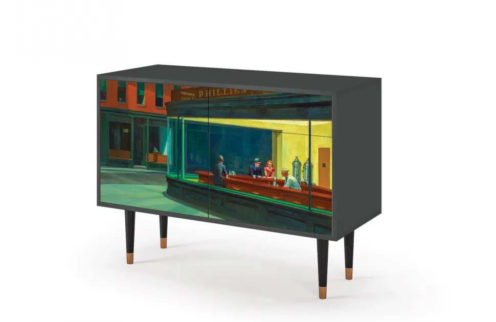 -25% на комод Nighthawks by Edward Hopper BS4 фото TheFurny