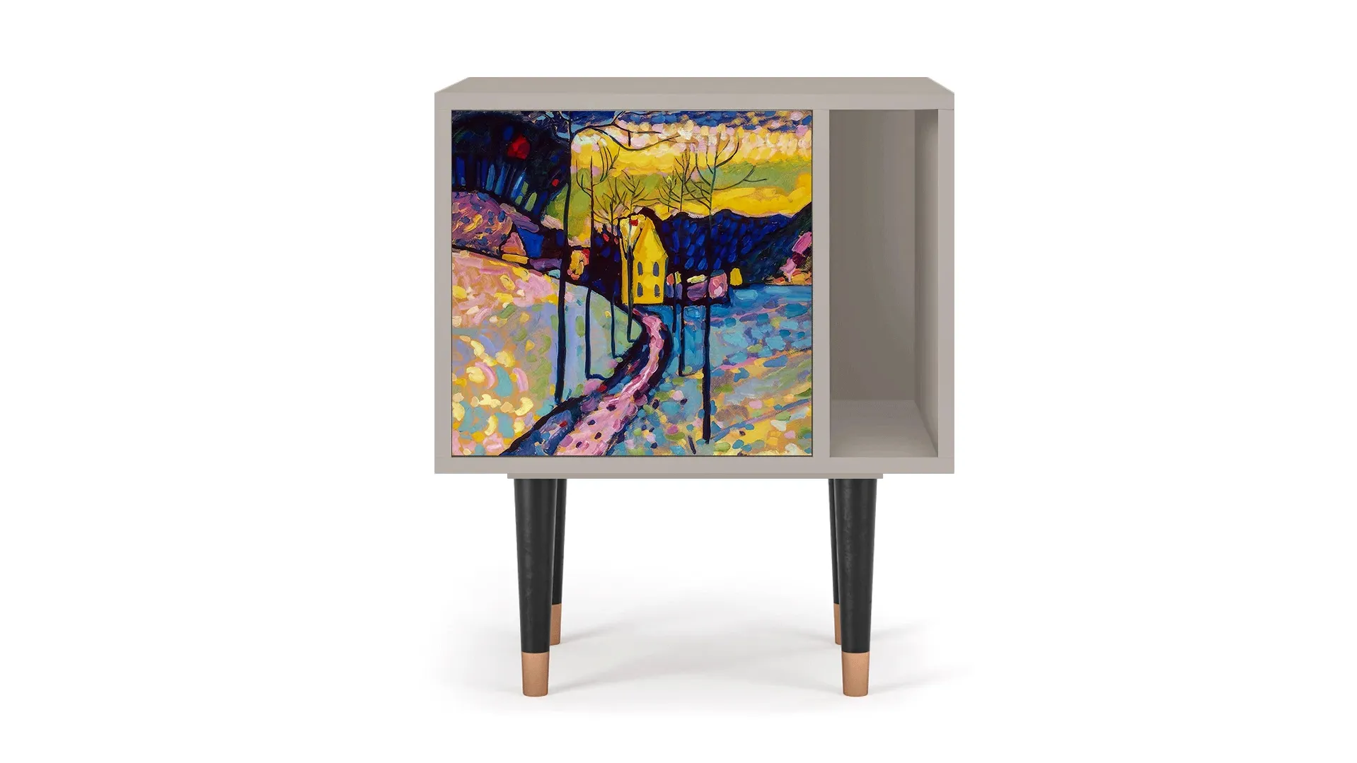 -25% на прикроватную тумбу Winter Landscape by Kandinsky S2 фото TheFurny