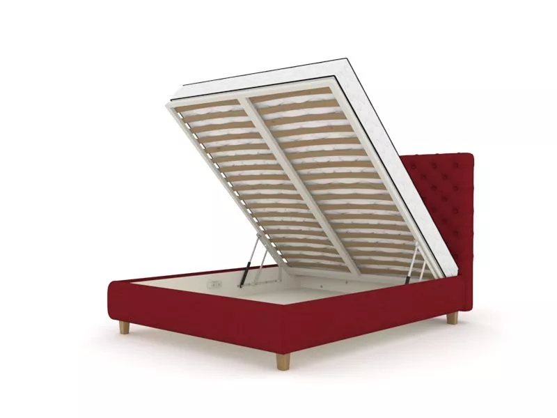 Кровать с подъемным механизмом Честер Box High фото TheFurny