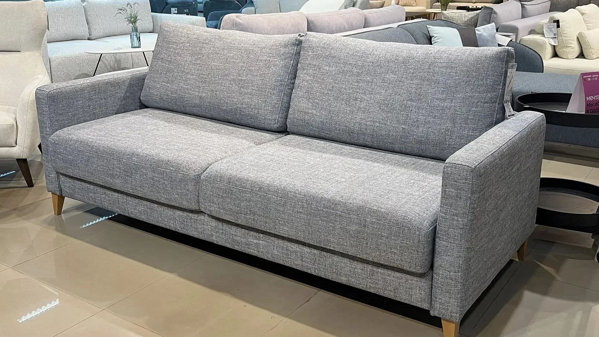 -30% на диван Бостон Geneva steel фото TheFurny